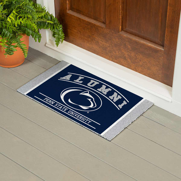 Penn State University Alumni door mat at front door